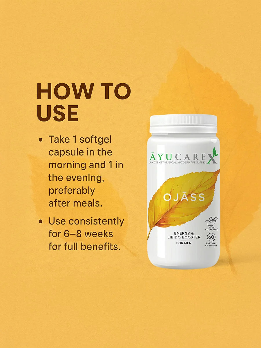 OJĀSS – Energy & Libido Booster – For Men