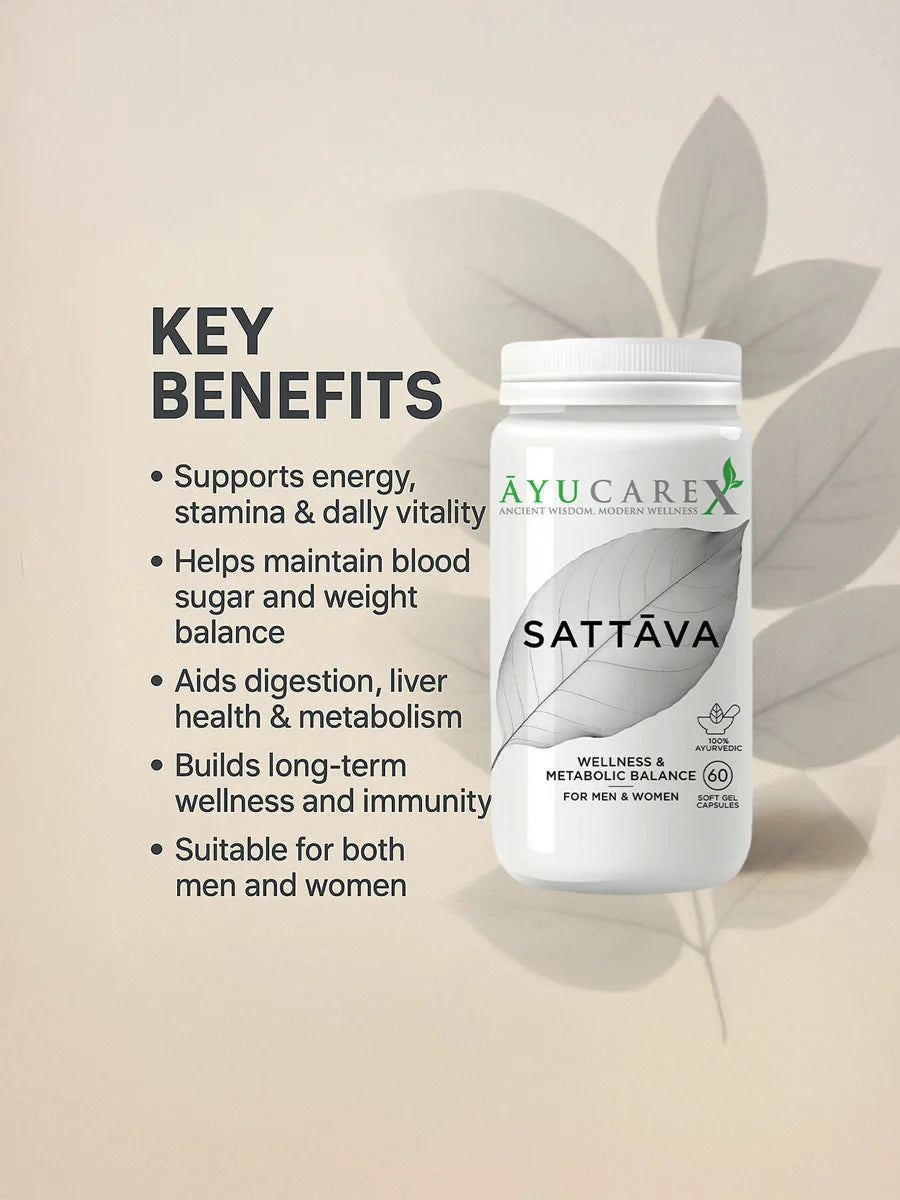 SATTAVA – Metabolic Balance & General Wellness – For Men & Women