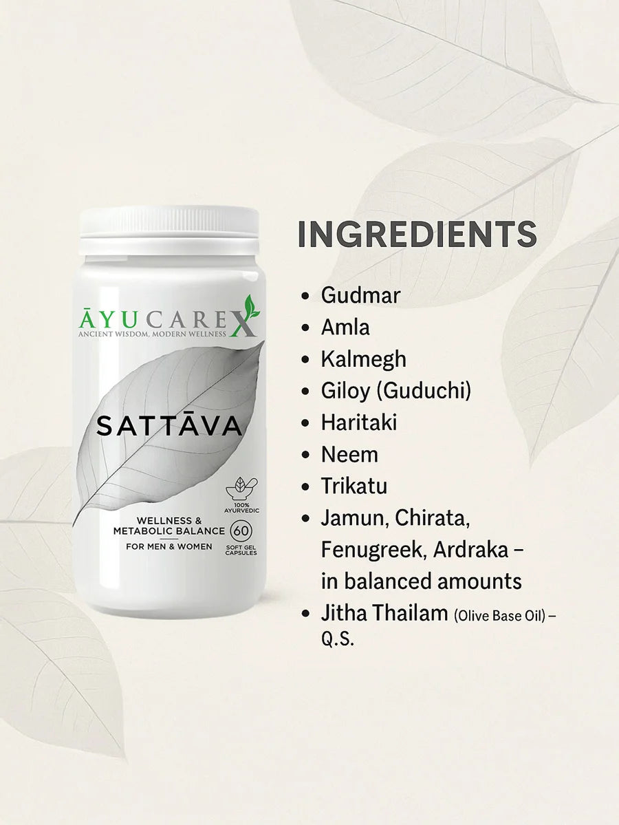 SATTAVA – Metabolic Balance & General Wellness – For Men & Women