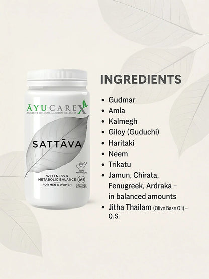 SATTAVA – Metabolic Balance & General Wellness – For Men & Women