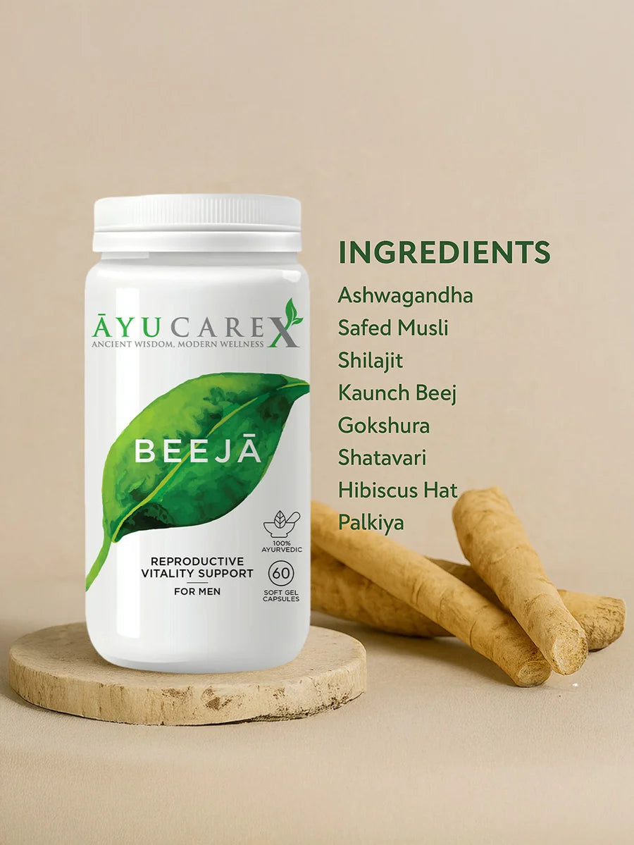 BEEJĀ – Reproductive Vitality Support – For Men