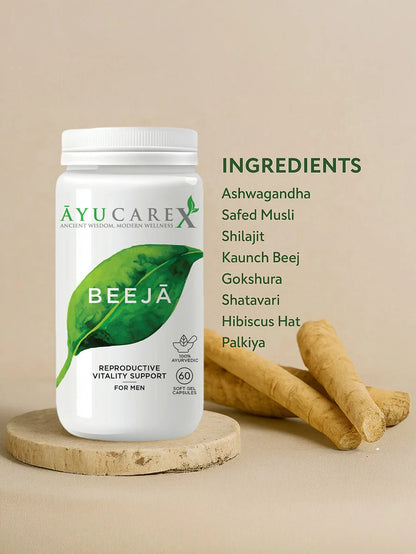 BEEJĀ – Reproductive Vitality Support – For Men